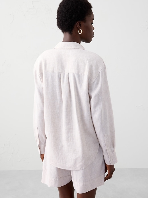 Classic Linen-Blend Shirt