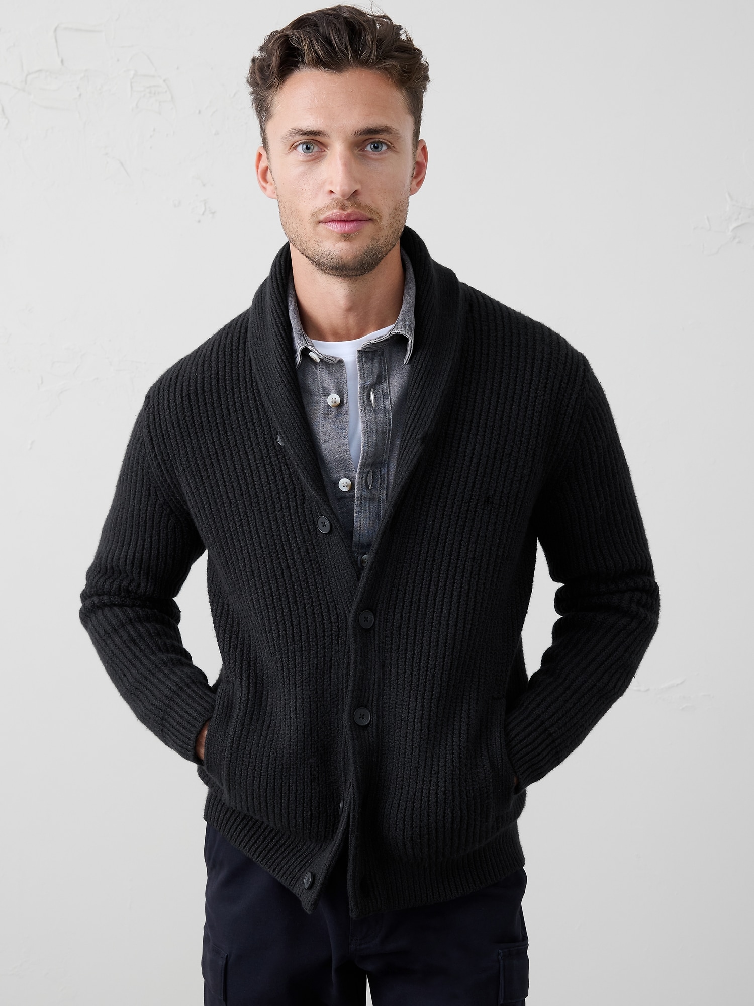 Image number 3 showing, Cozy Shawl Cardigan