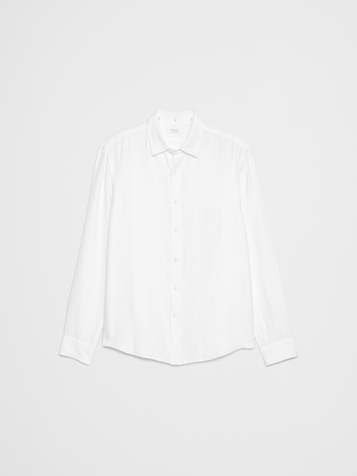 Image number 4 showing, Slim-Fit Linen-Blend Shirt