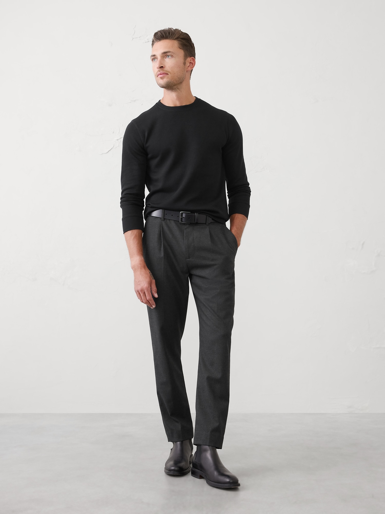 Image number 1 showing, Waffle Knit Top