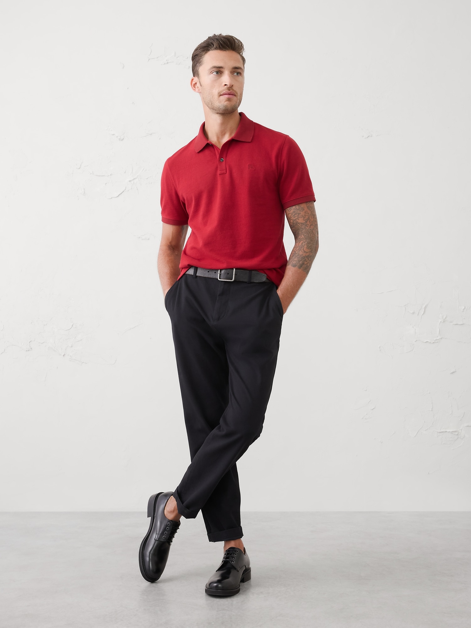 Image number 3 showing, Cotton Pique Polo