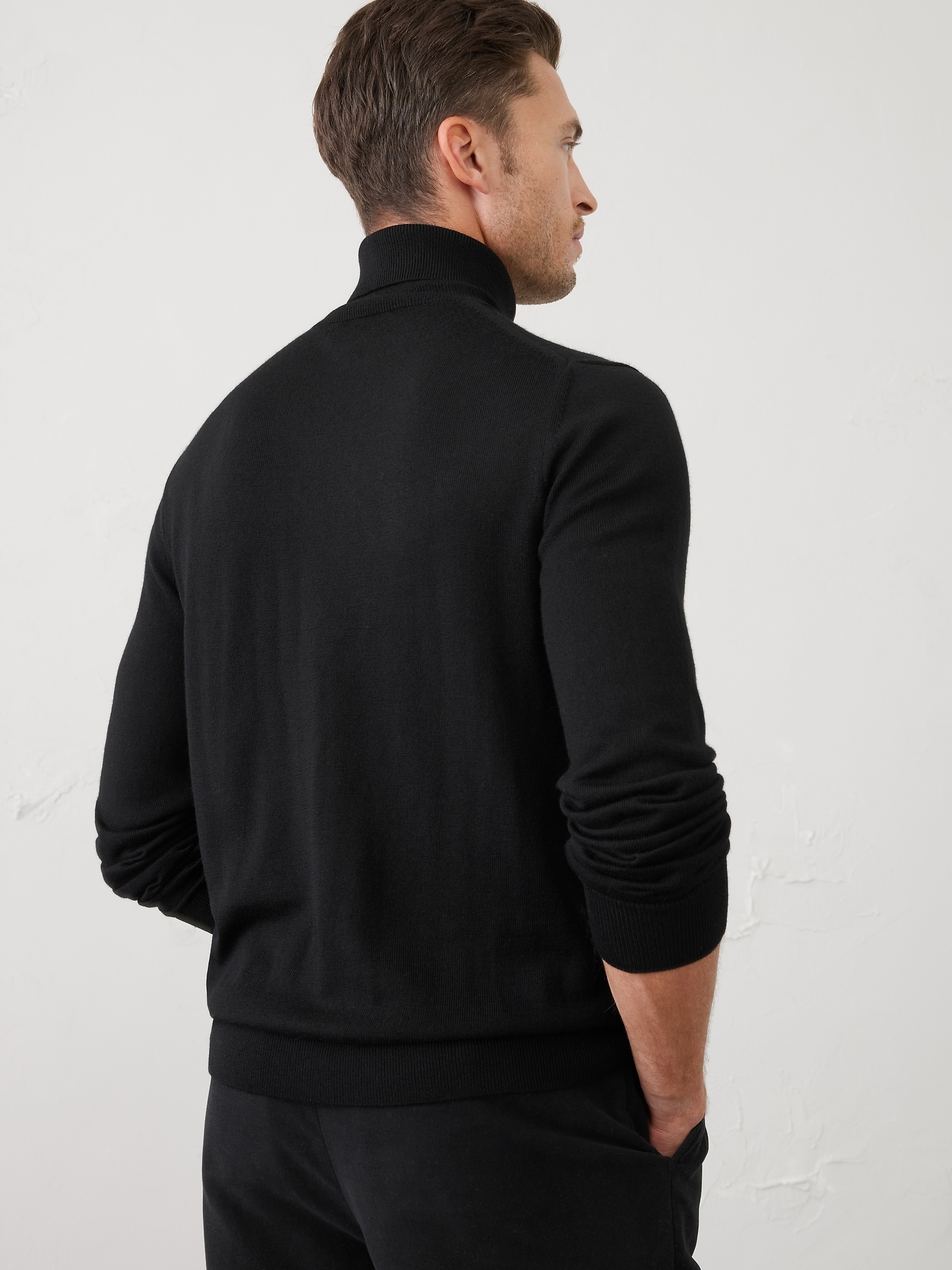 Image number 2 showing, Merino Wool Turtleneck Sweater