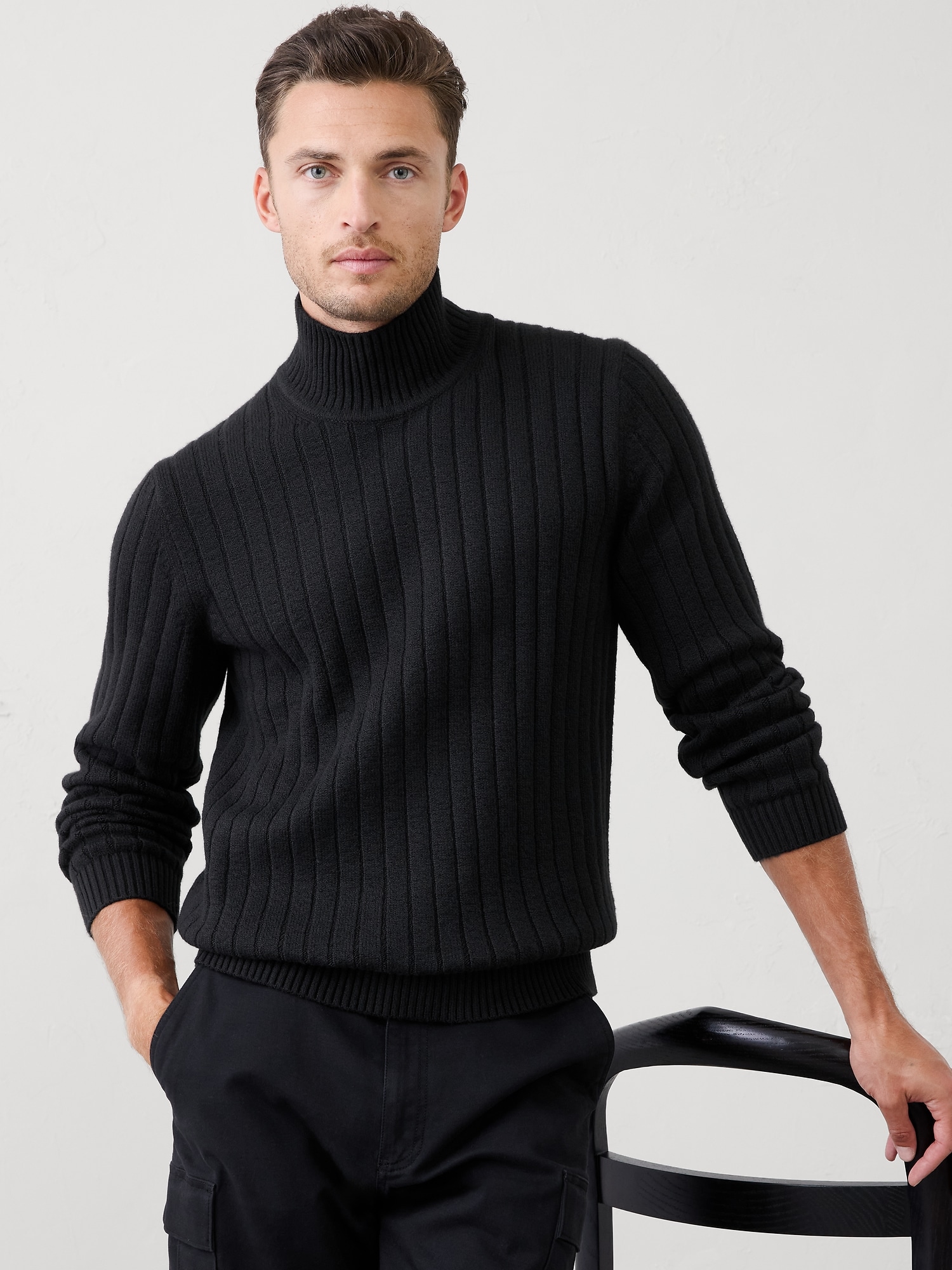 Image number 3 showing, Cozy Turtleneck Sweater