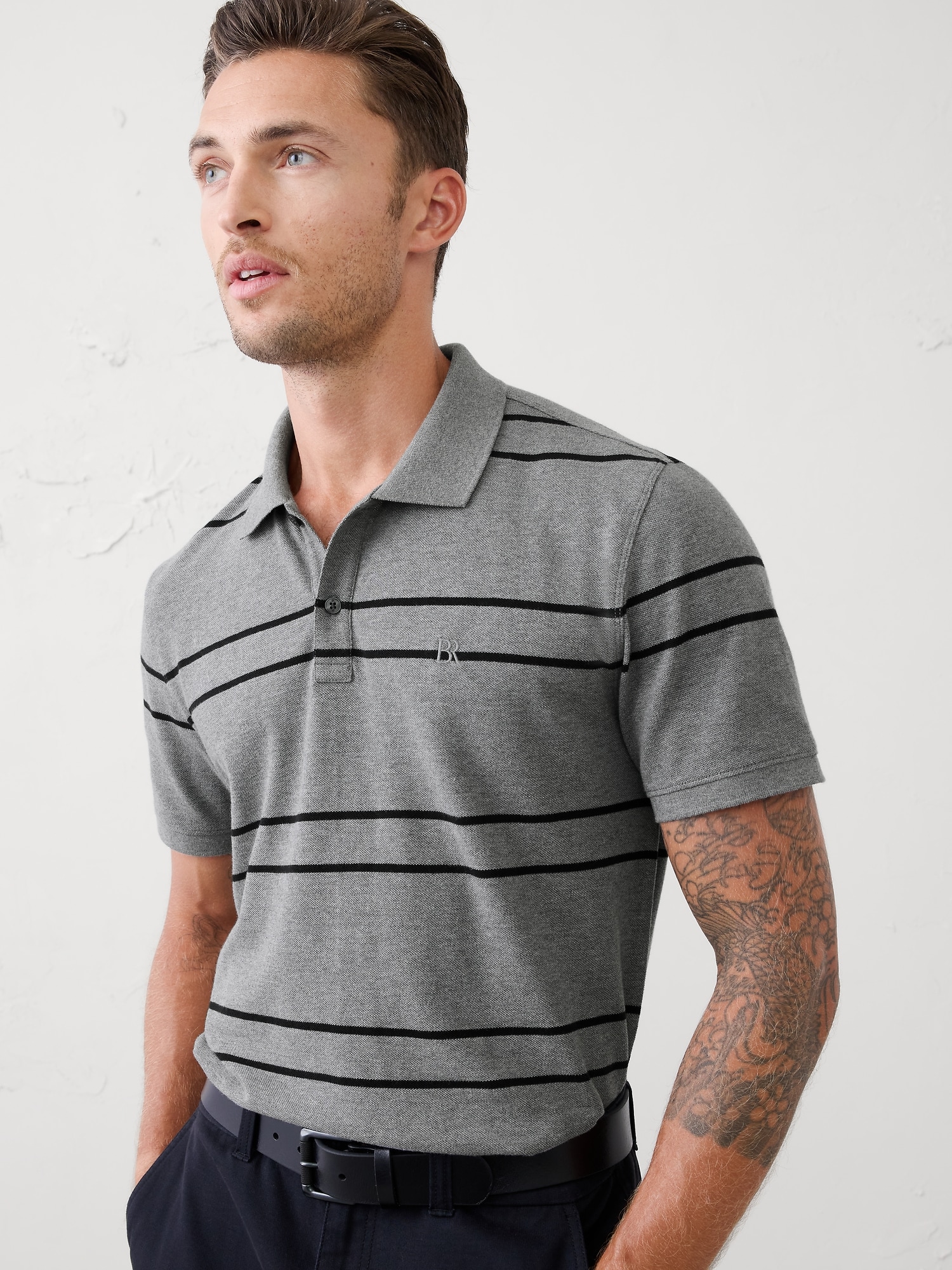Image number 3 showing, Standard-Fit Cotton Pique Polo