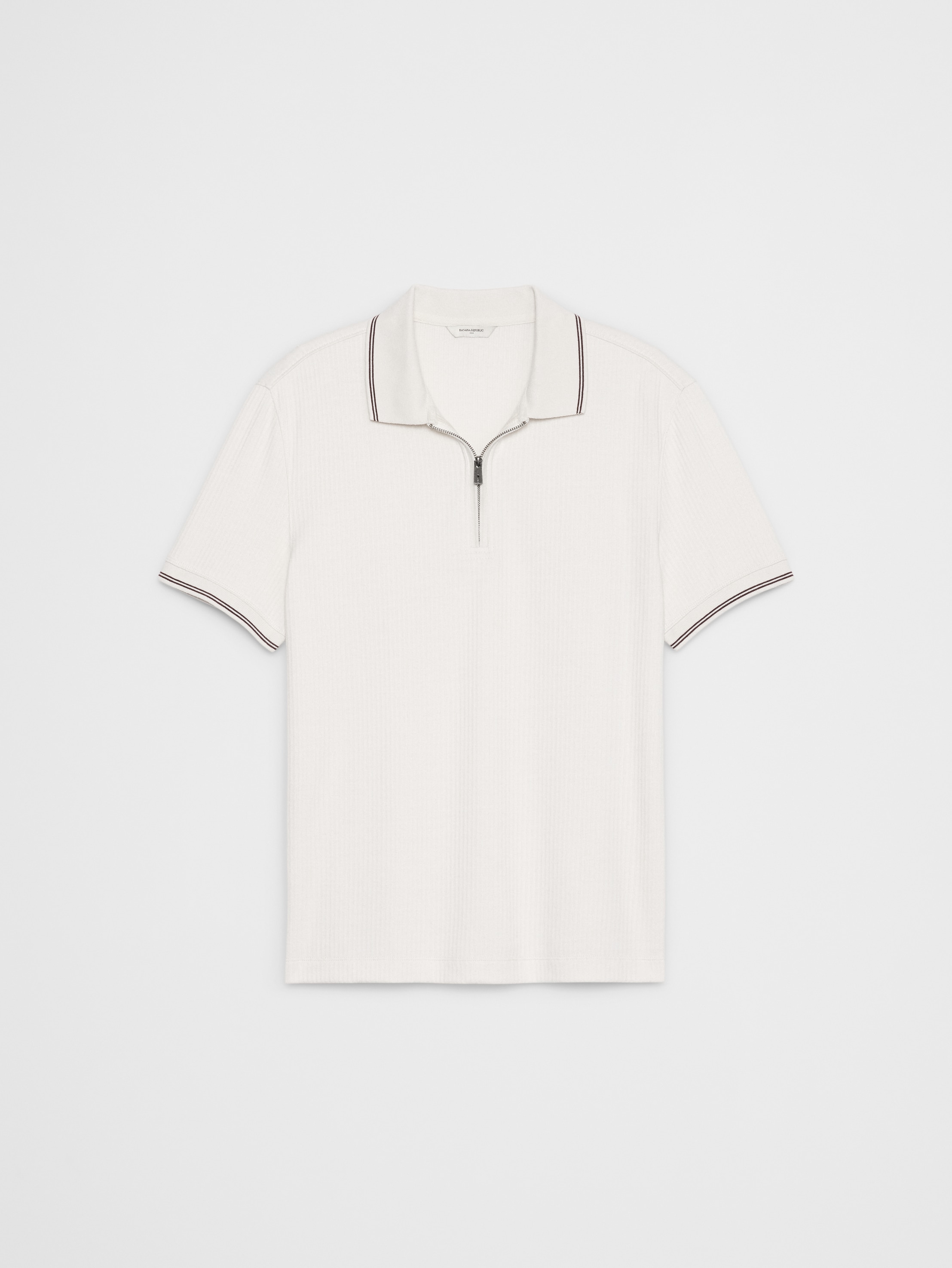 Zip Placket Polo | Banana Republic Factory