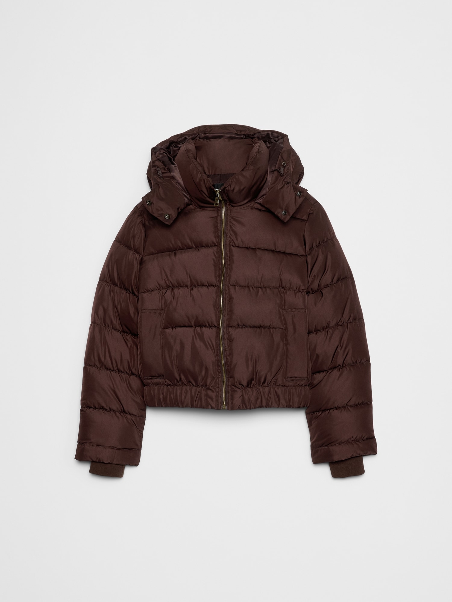 Image number 4 showing, Short Hooded Puffer Jacket