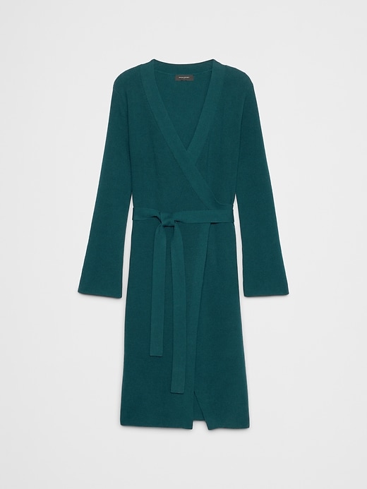 Wrap Knee-Length Sweater Dress | Banana Republic Factory