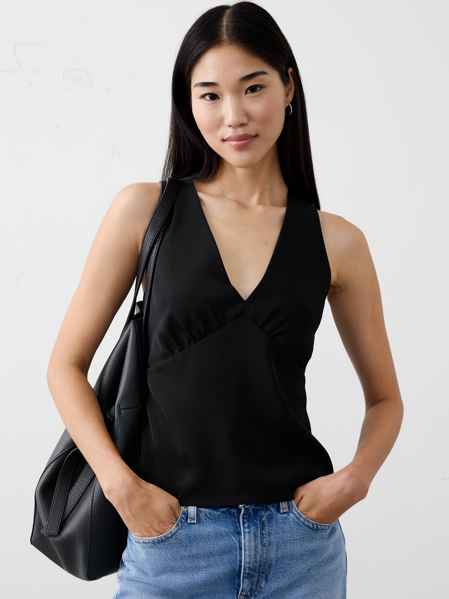 Image number 1 showing, V-Neck Top