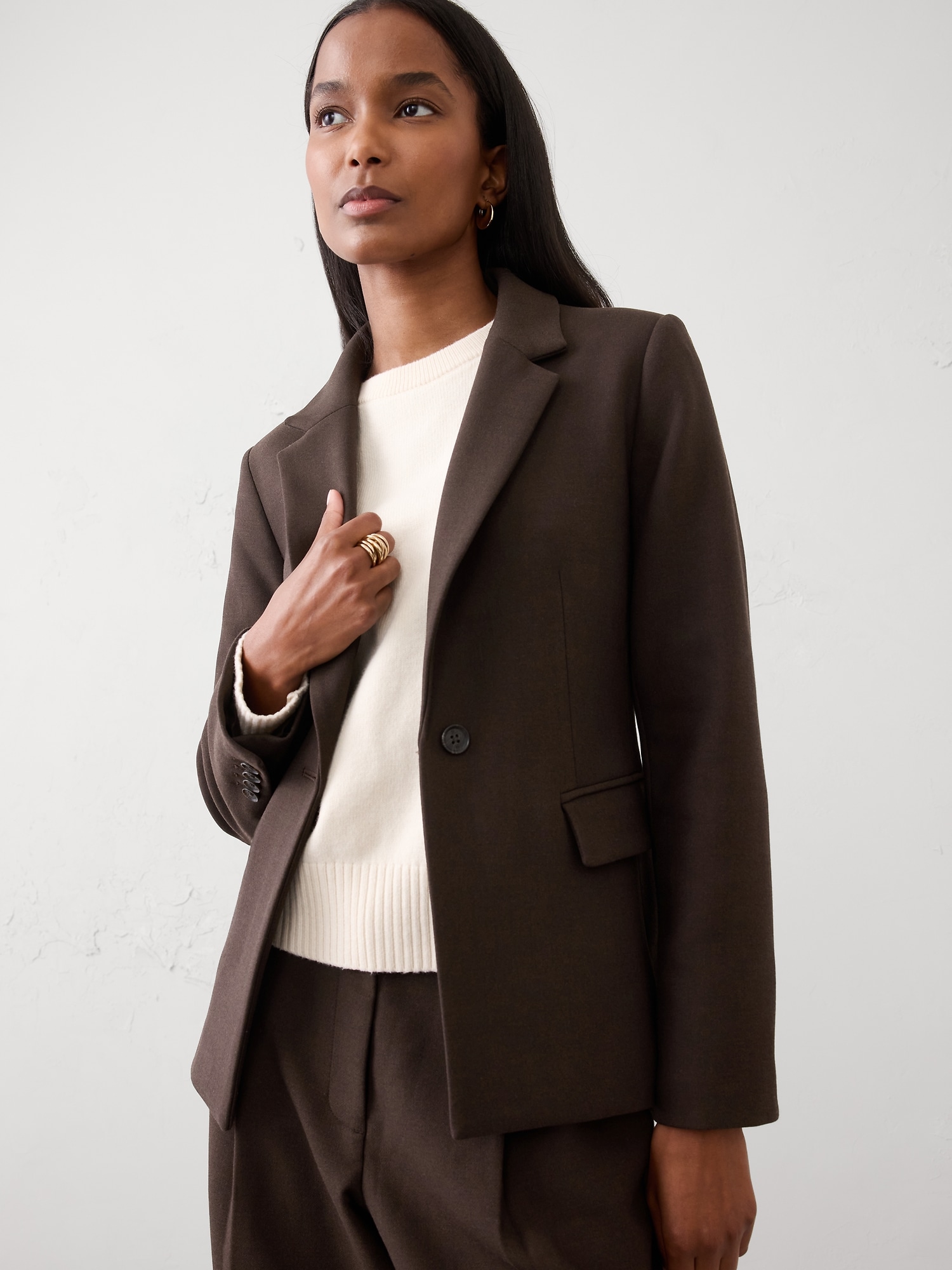 Double Weave Blazer