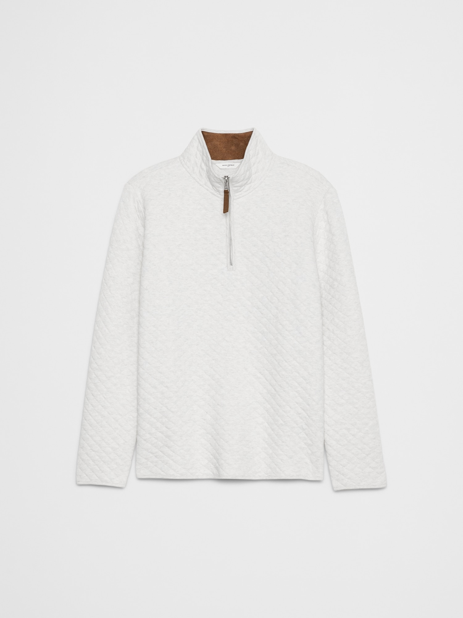 Image number 4 showing, Quilted Knit Half-Zip Pullover