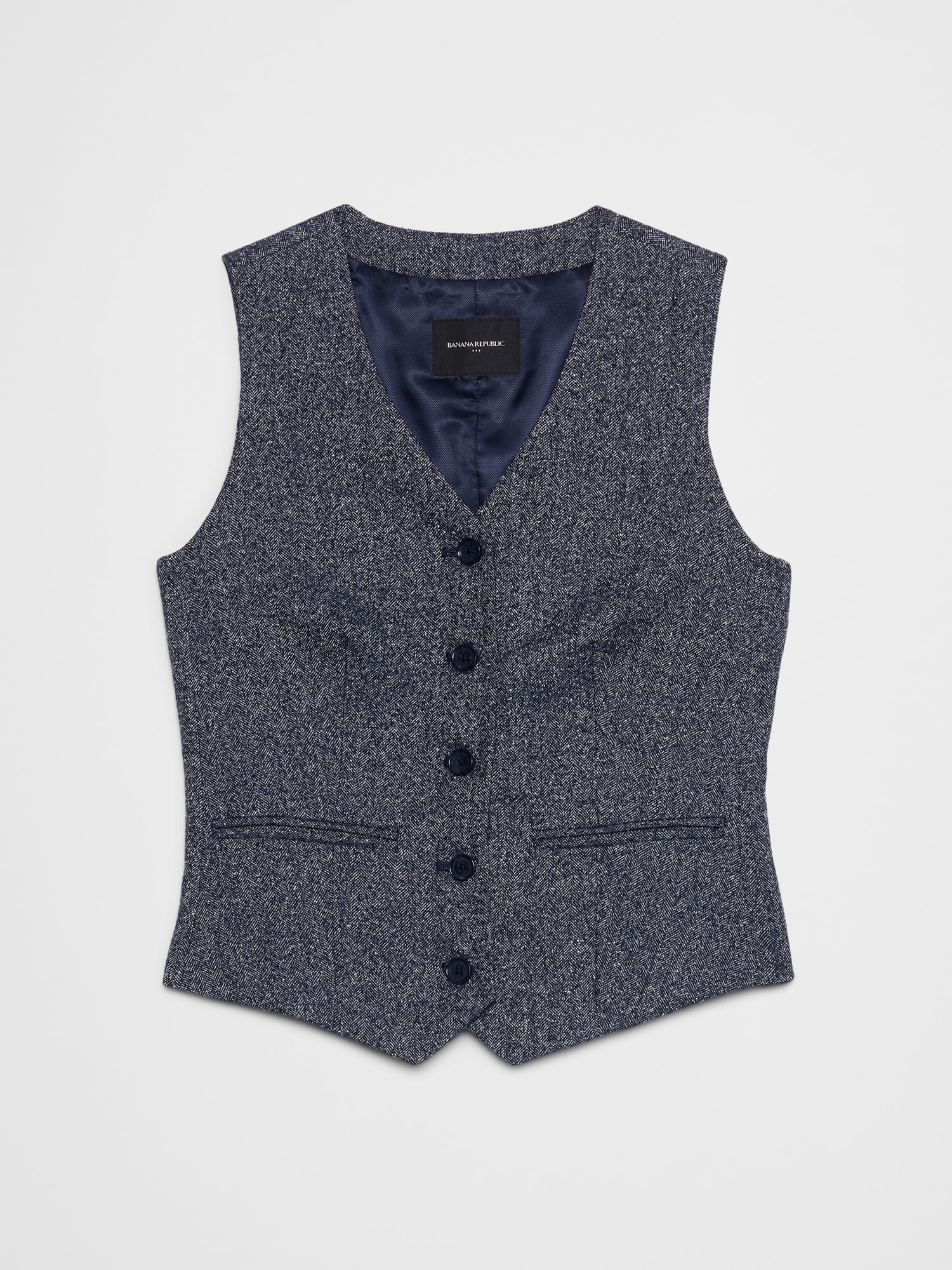 Image number 7 showing, Plaid Short Classic Vest