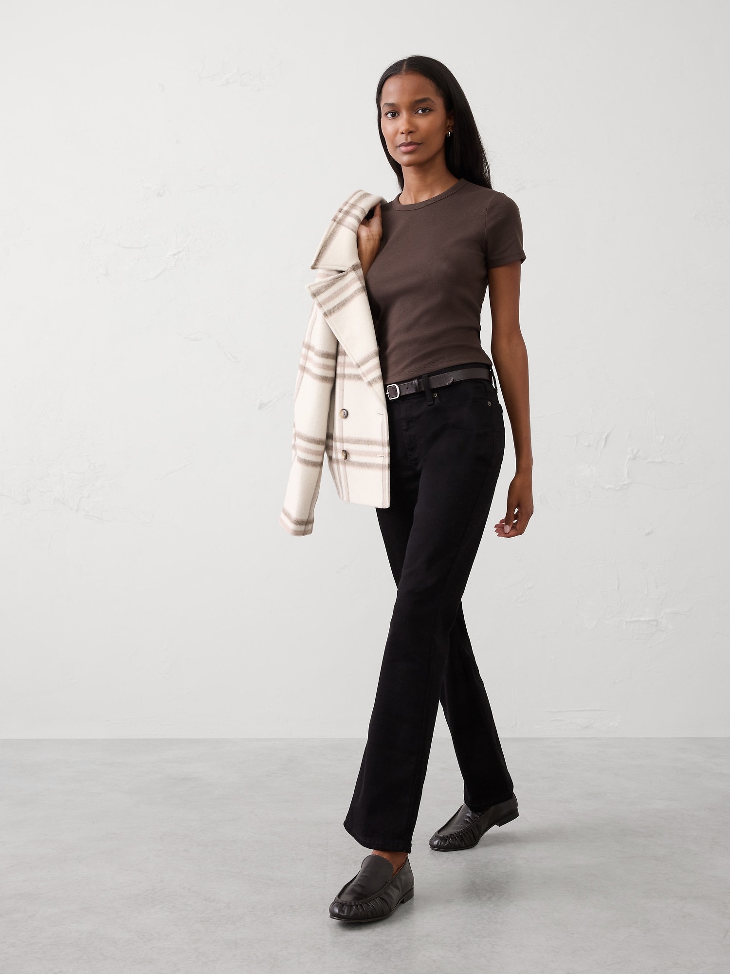 Image number 1 showing, Ribbed T-Shirt