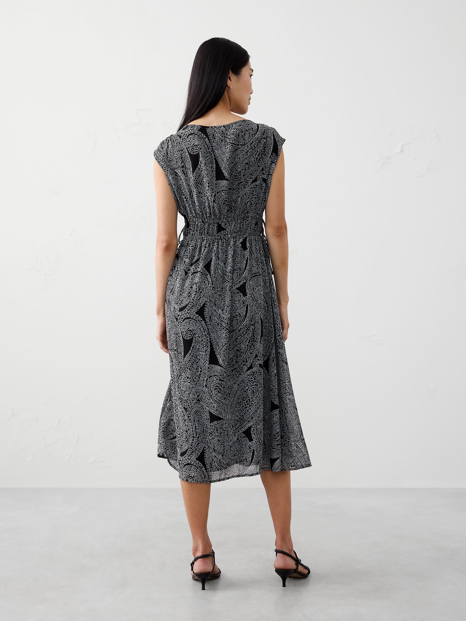 Image number 2 showing, Side-Tied Midi Dress