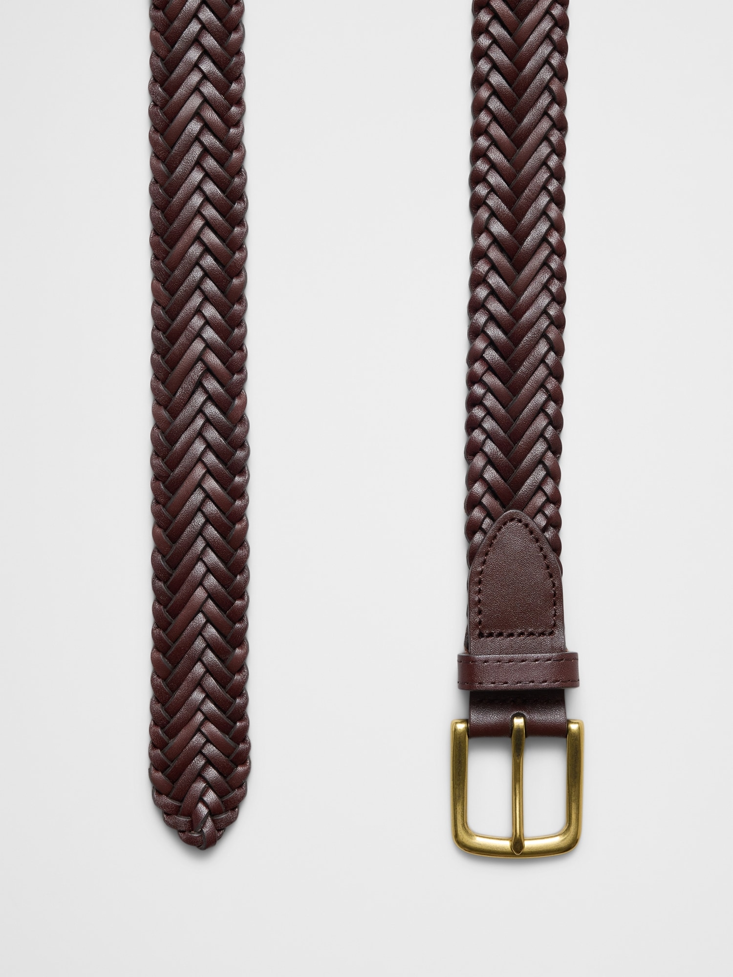 Braided Leather Belt