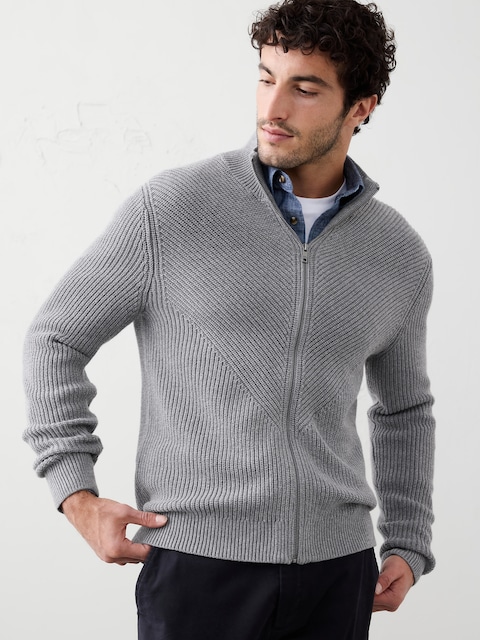 Fisherman Sweater Jacket