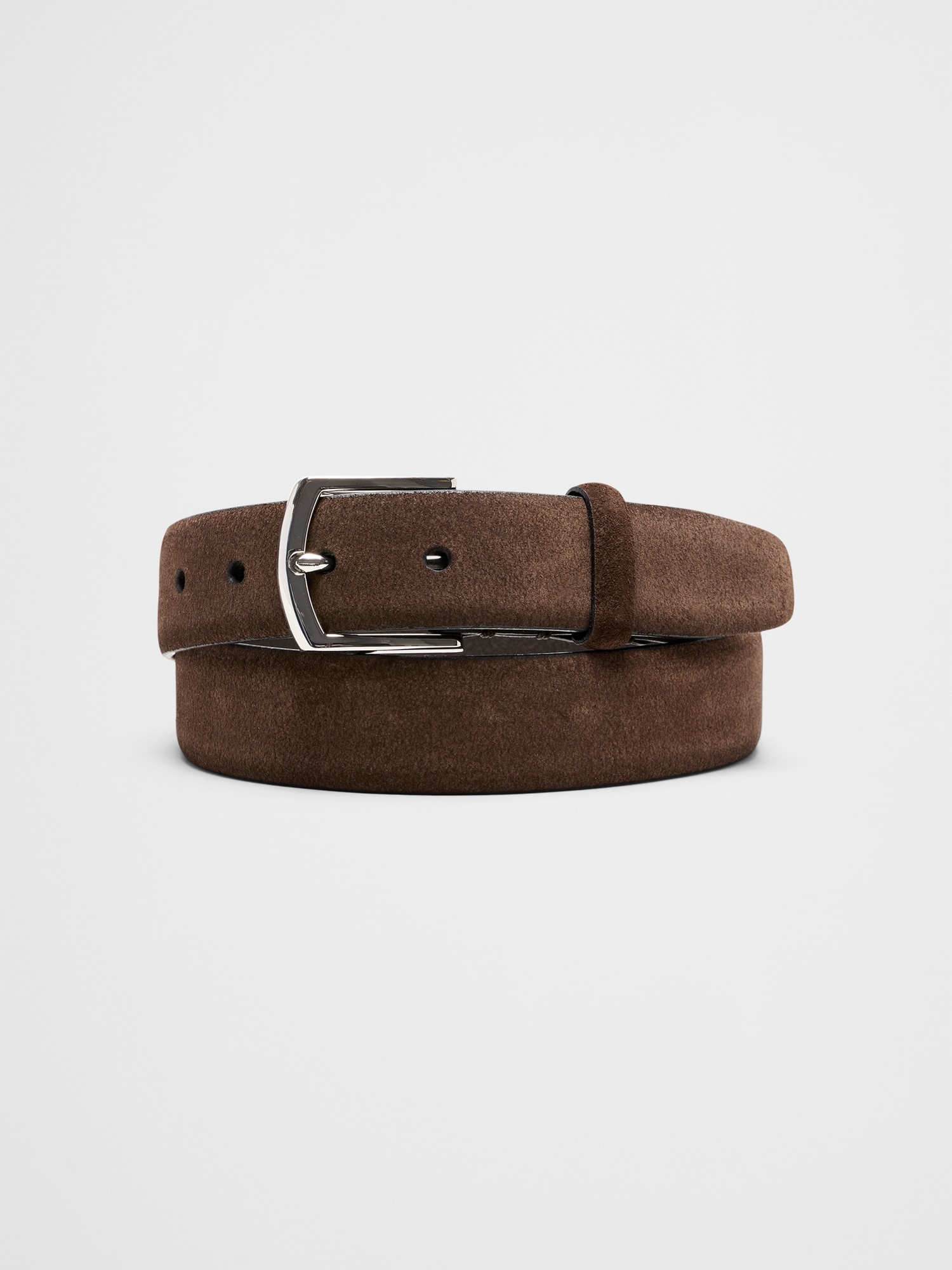 Suede Dress Belt - Double Chocolate