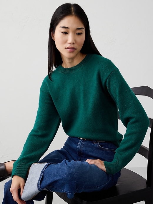 Coveted Crew-Neck Sweater | Banana Republic Factory Coveted Crew-Neck Sweater | Banana Republic Factory