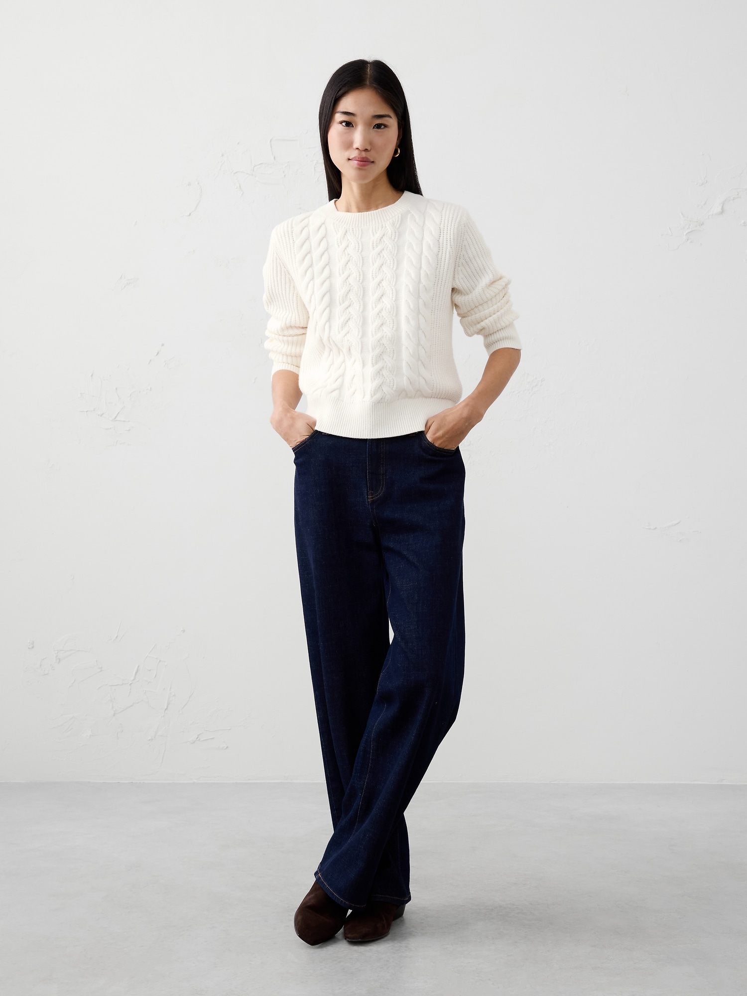 Cable Pullover Sweater