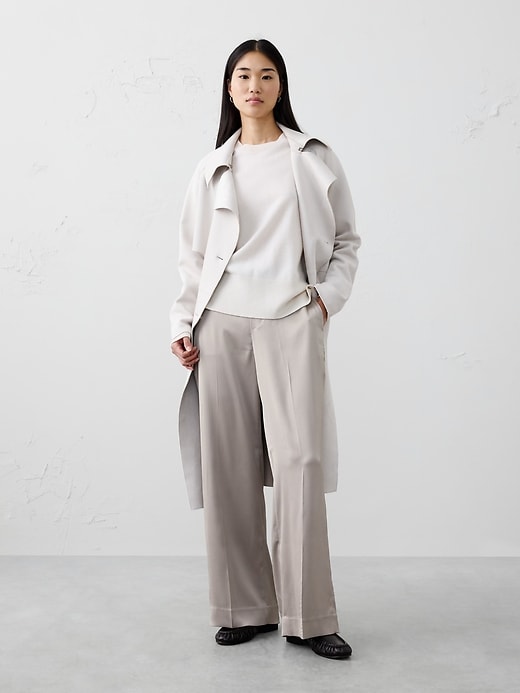 Wide-Leg High-Rise Corduroy Jean