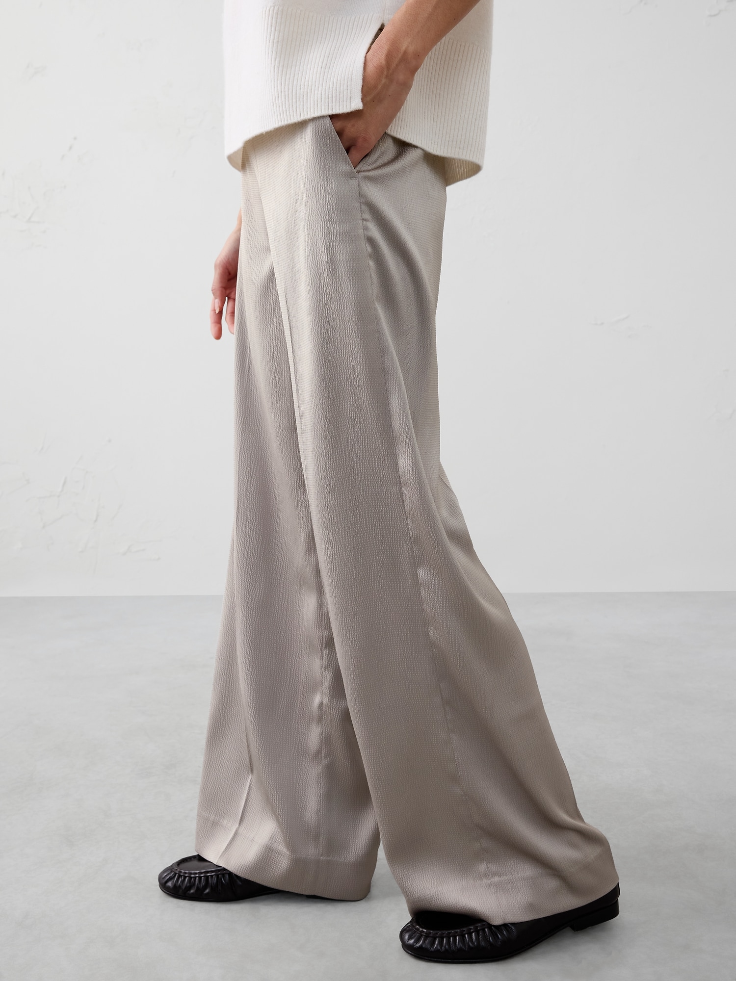 Image number 3 showing, Hayden Wide-Leg High-Rise Pull-On Pant