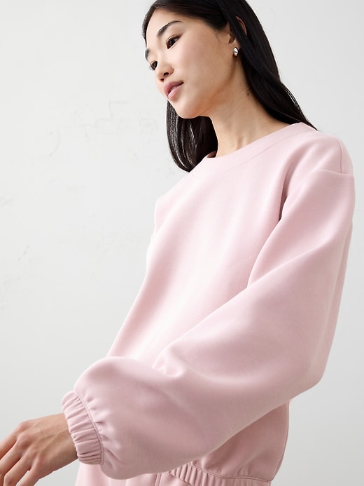 Soft Touch High-Neck Sweatshirt