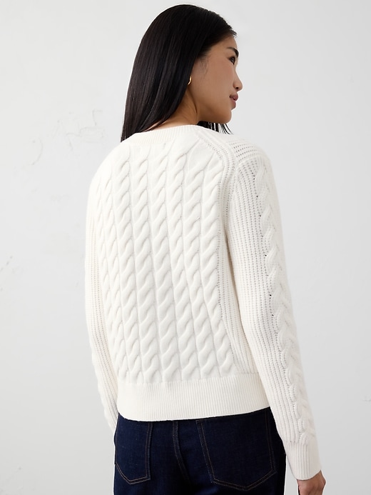 Cable Pullover Sweater