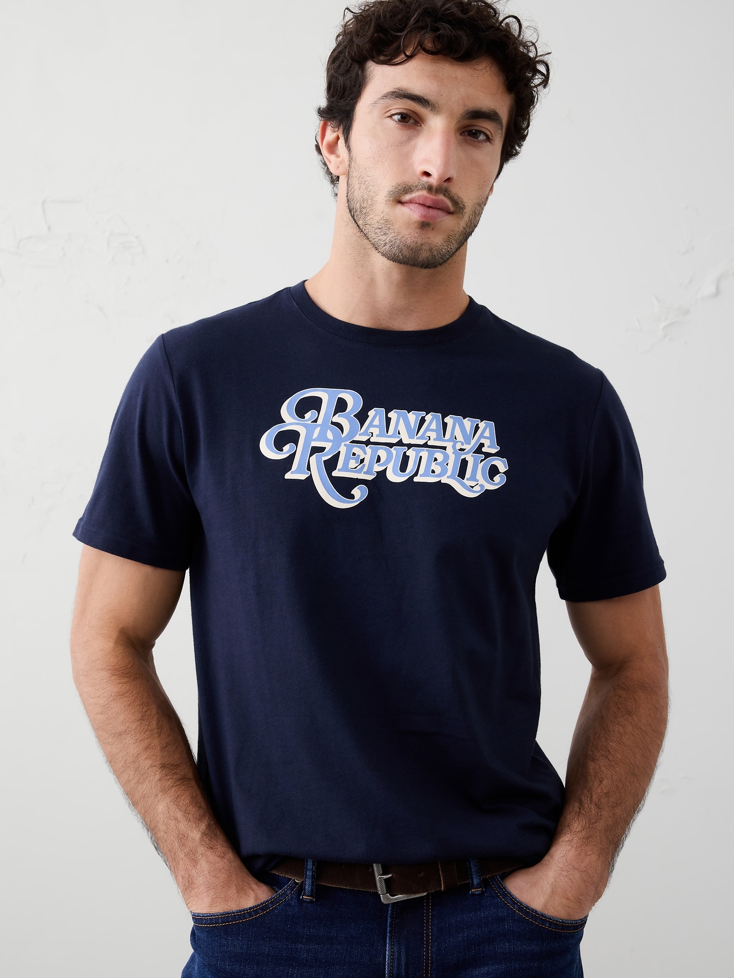 Graphic T-Shirt - Preppy Navy
