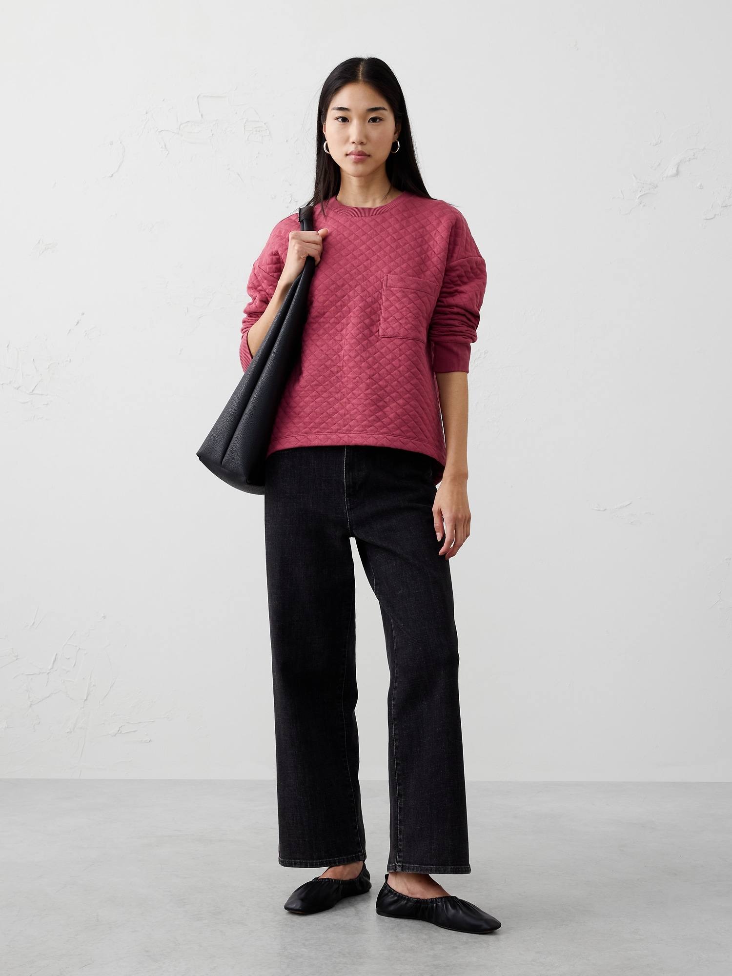 Image number 3 showing, Quilted Sweatshirt