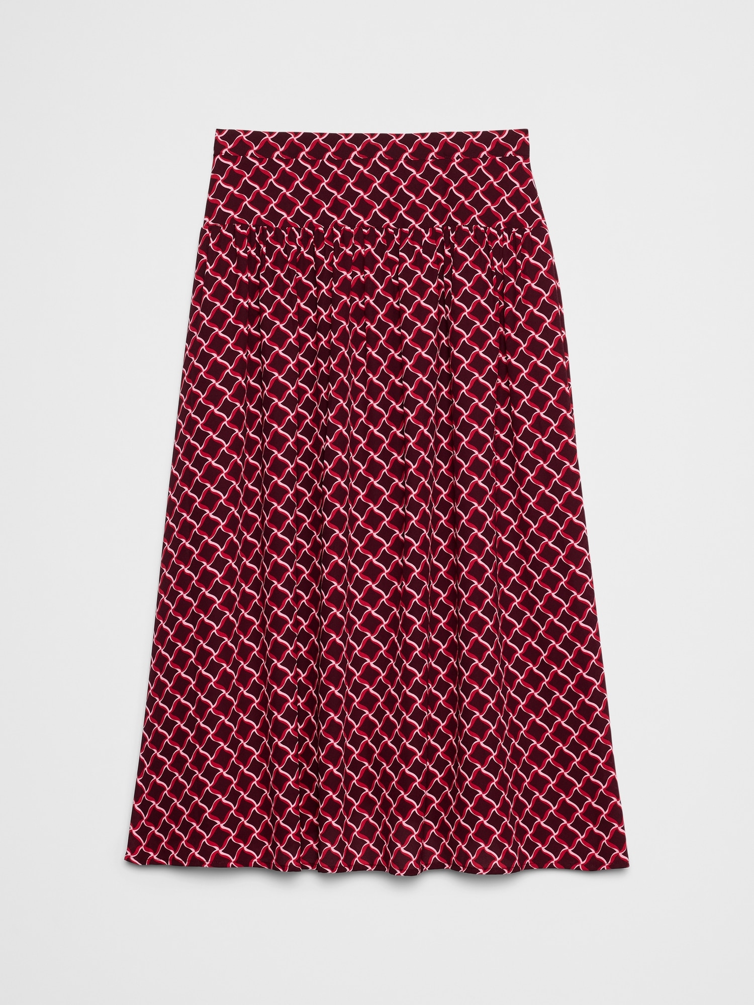 Image number 4 showing, Dropped-Waist Midi Skirt