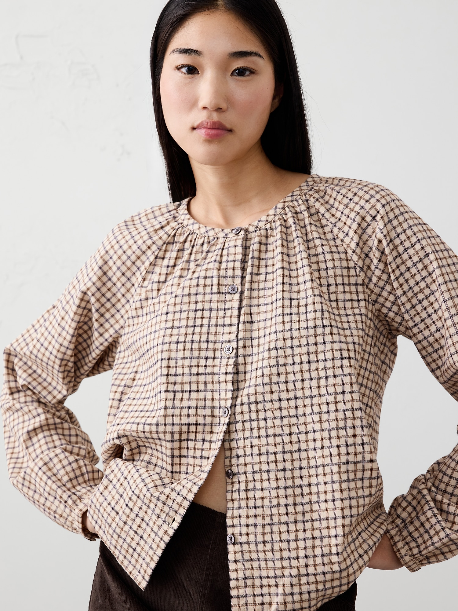 Image number 3 showing, Puff-Sleeve Top