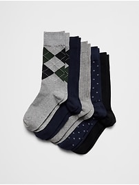 Ribbed Trouser Socks (5 Pack)