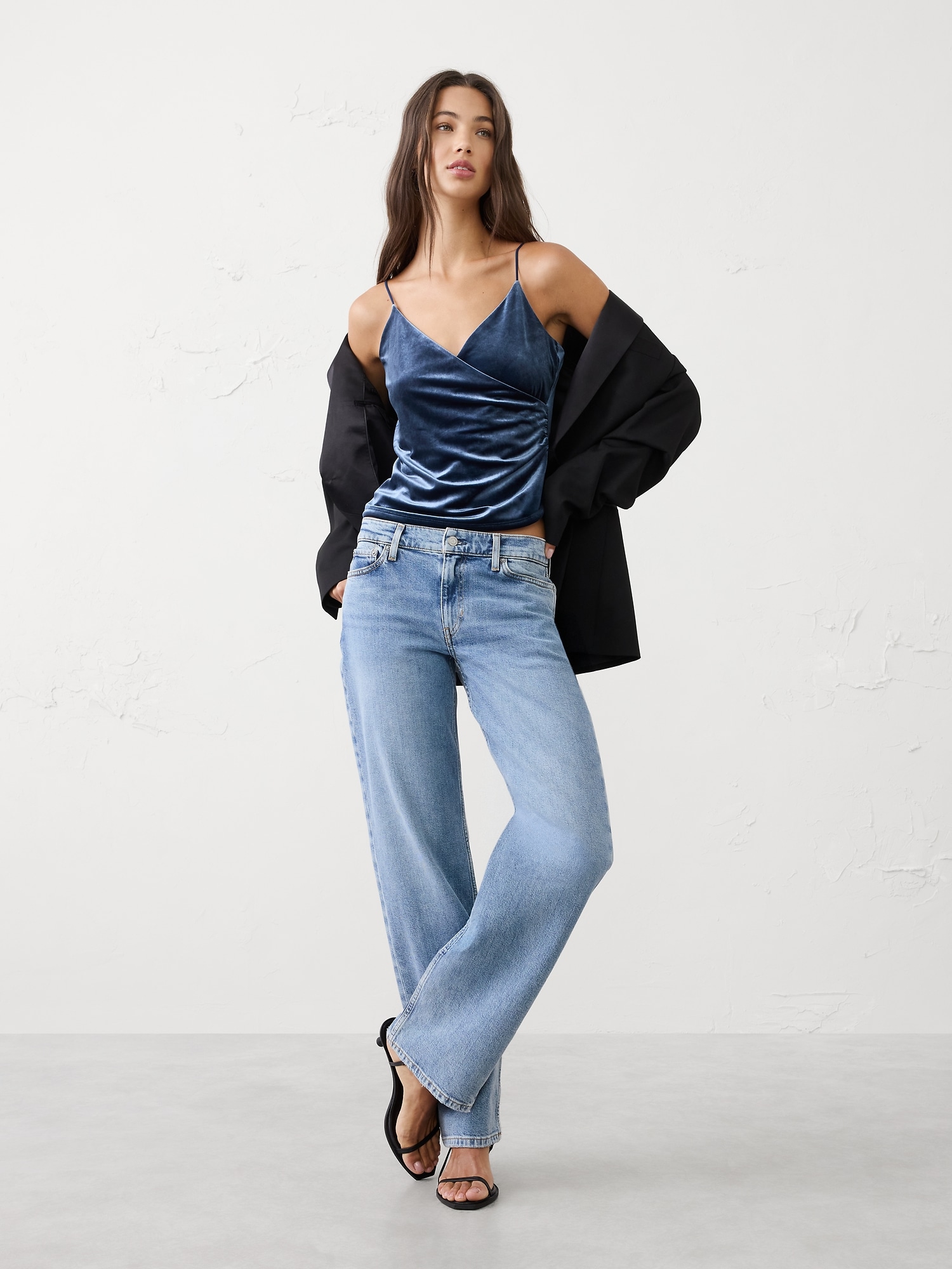 Image number 3 showing, Velvet Wrap Camisole
