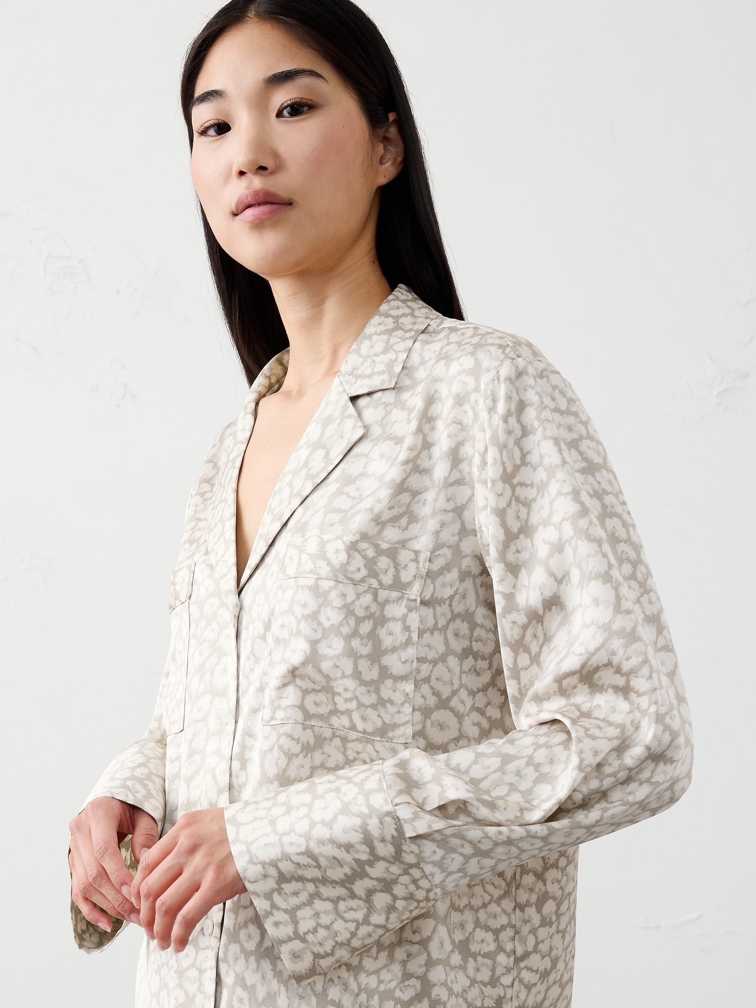 Image number 3 showing, Silky Pajama Set
