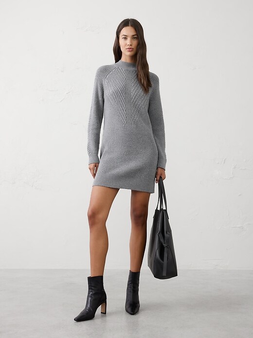 Cozy Mini Sweater Dress | Banana Republic Factory