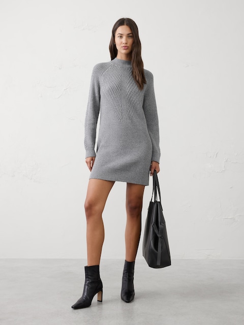 Cozy Mini Sweater Dress