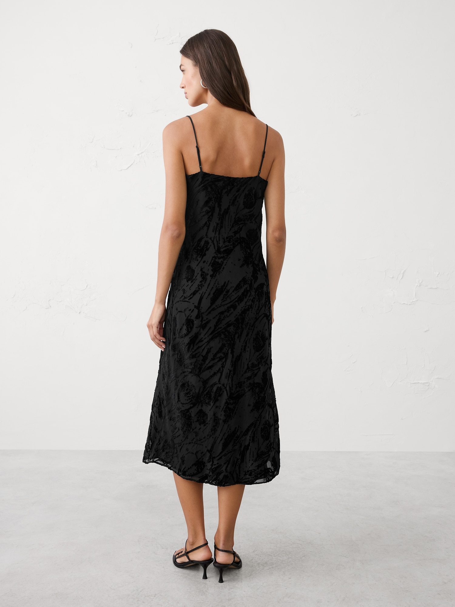 Image number 2 showing, Velvet Burnout Midi Sheath Dress