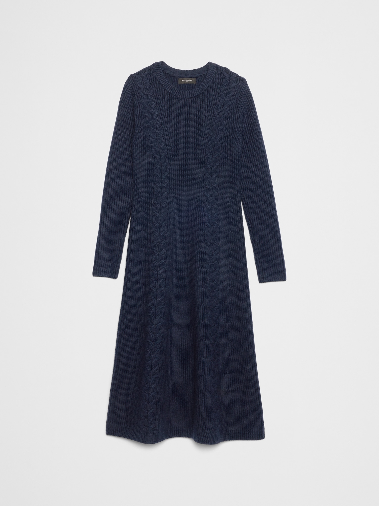 Image number 4 showing, Cable Midi Sweater Dress
