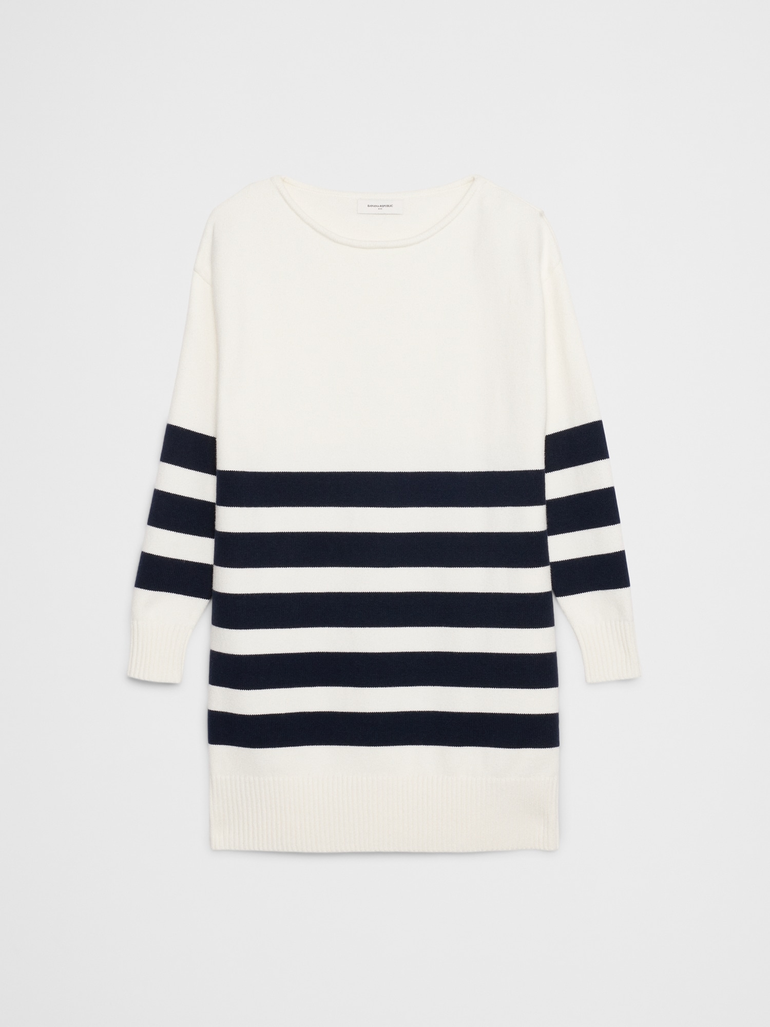 Image number 4 showing, Boatneck Mini Sweater Dress