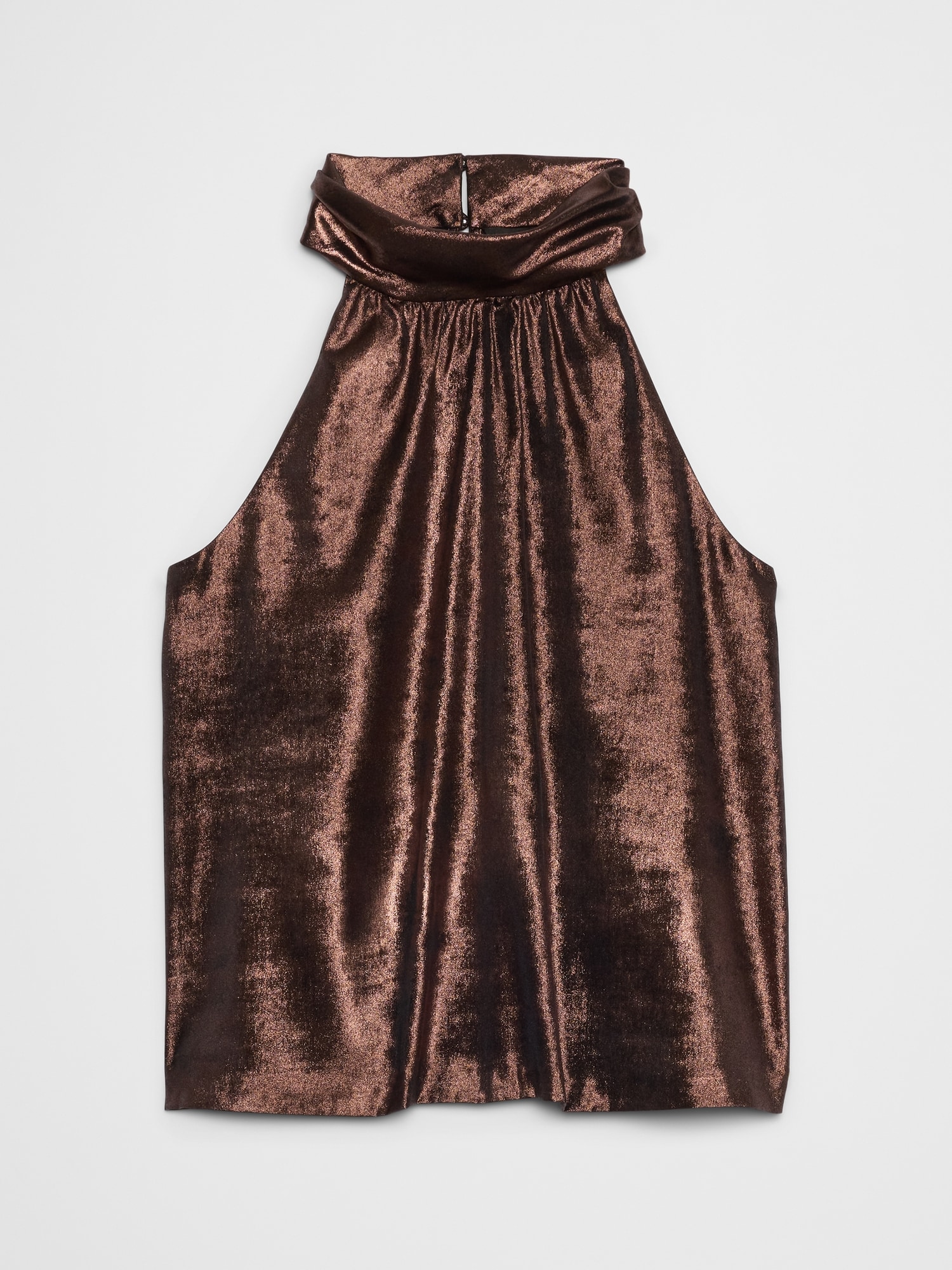 Image number 7 showing, Halter Mock-Neck Top