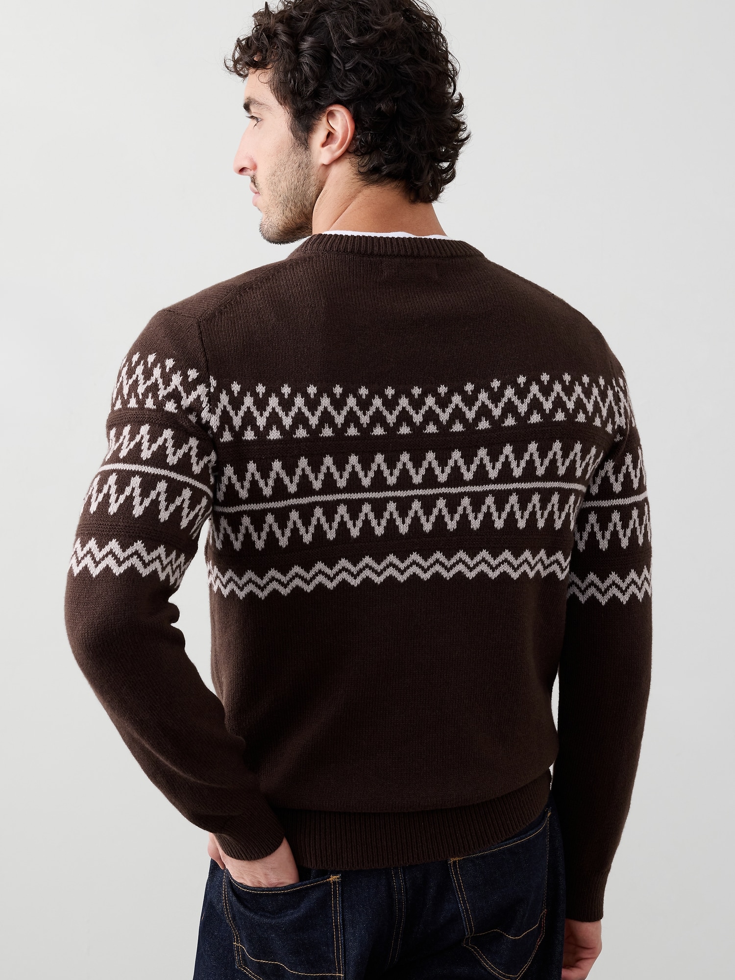 Image number 2 showing, Fair Isle Sweater
