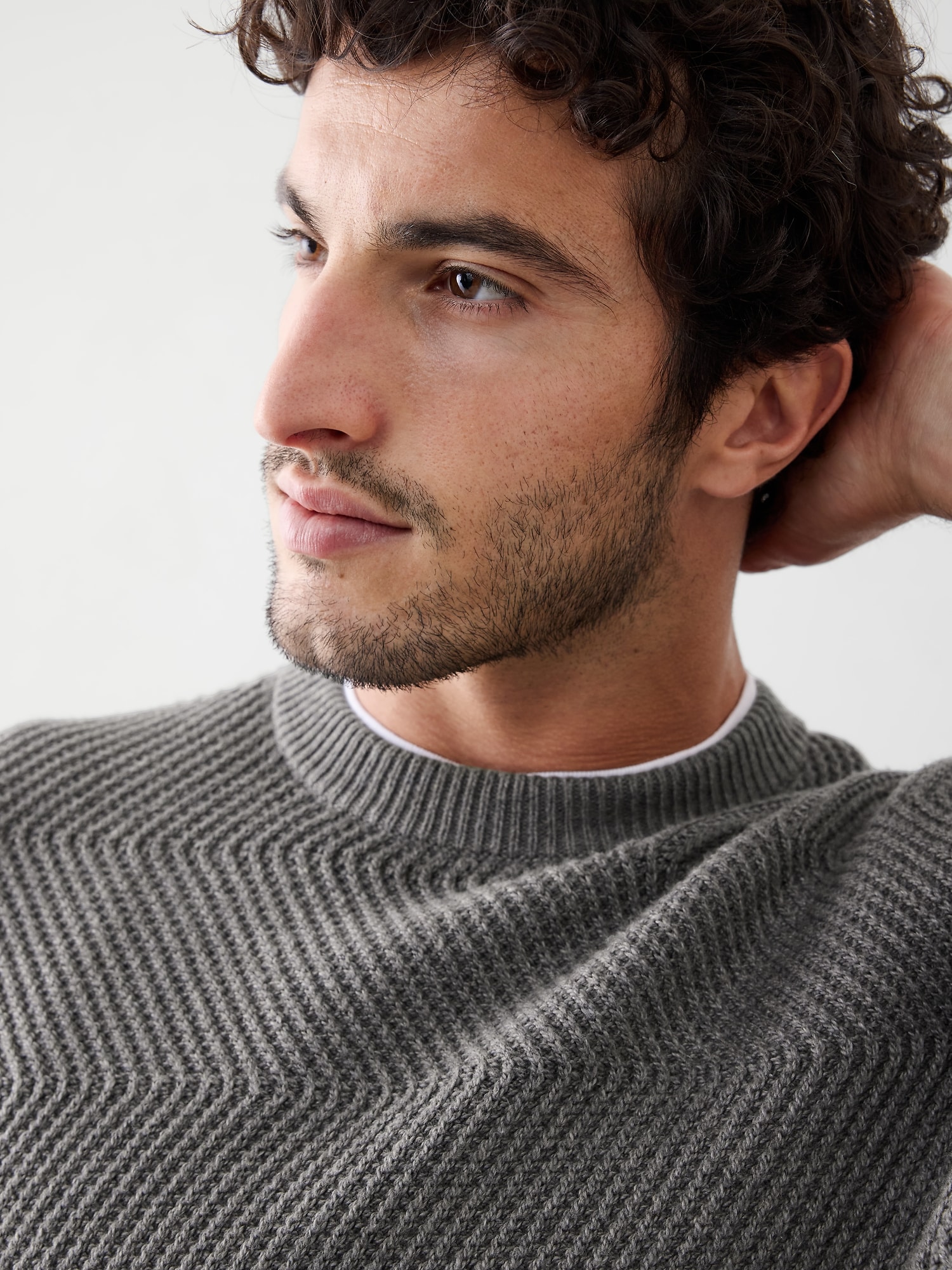 Zigzag Textured Sweater