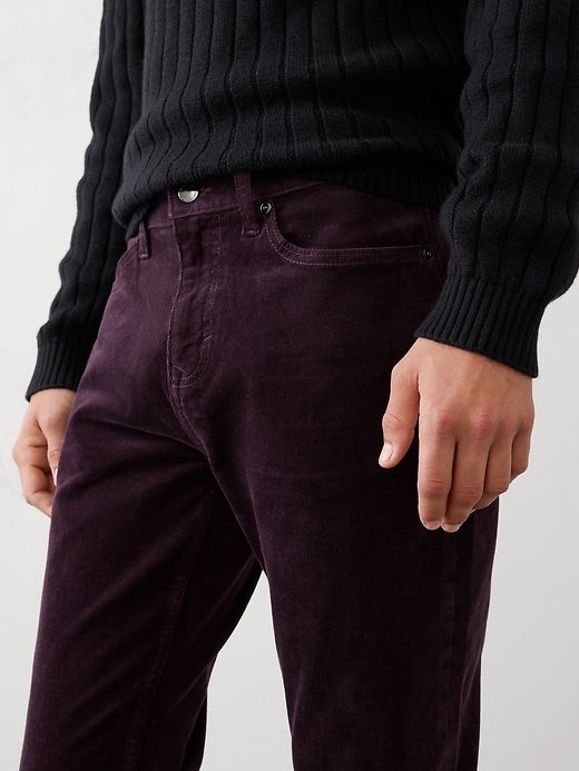 Slim Travel Corduroy Pant