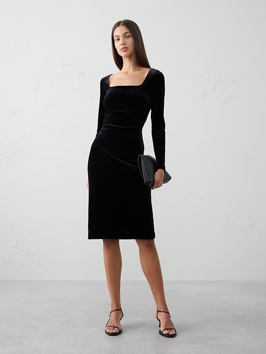 banana republic black sheath dress Dress Casual Short By Banana Republic In Black, Size:18 main image 1