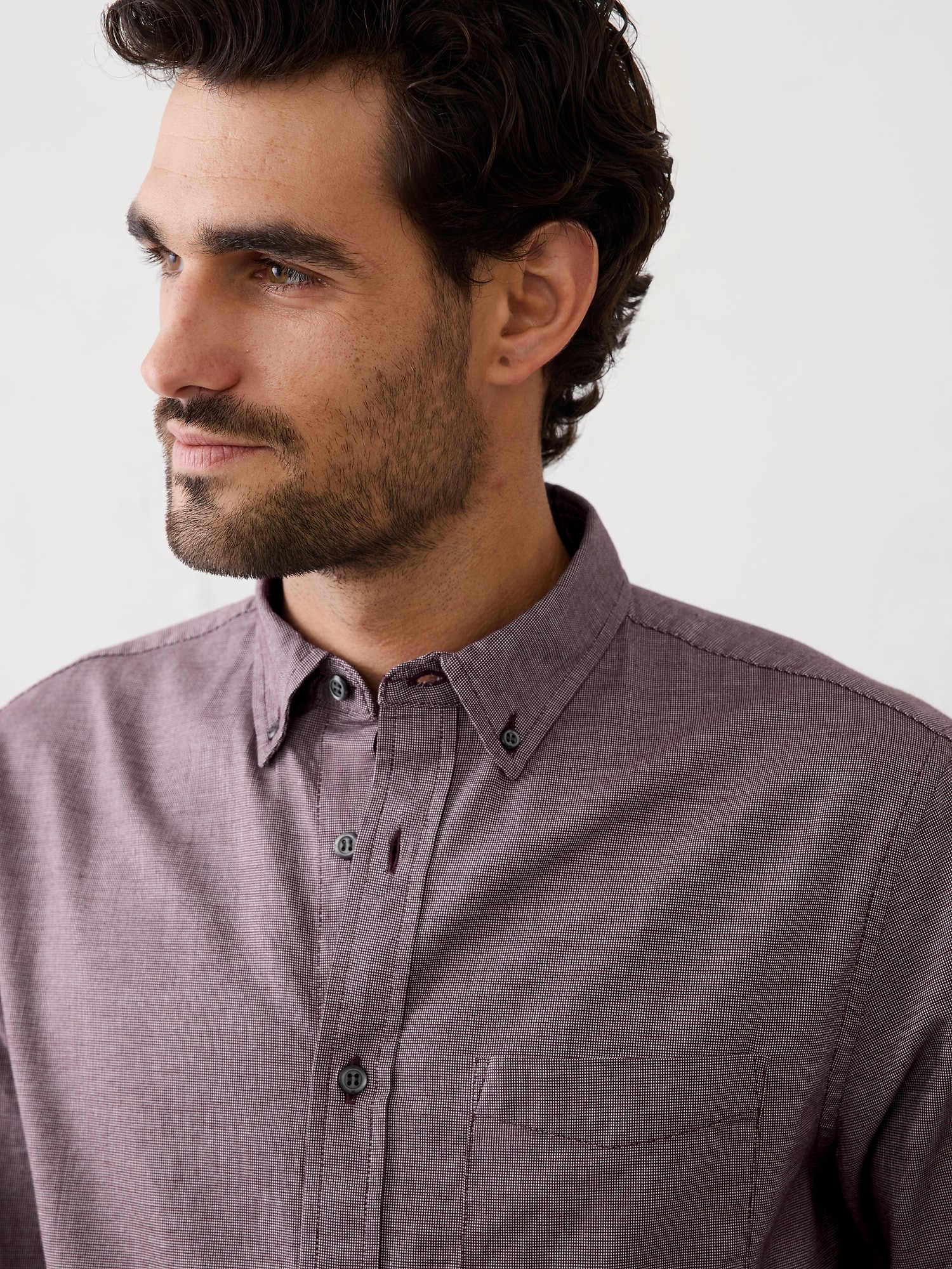 Image number 3 showing, Slim-Fit Oxford Shirt