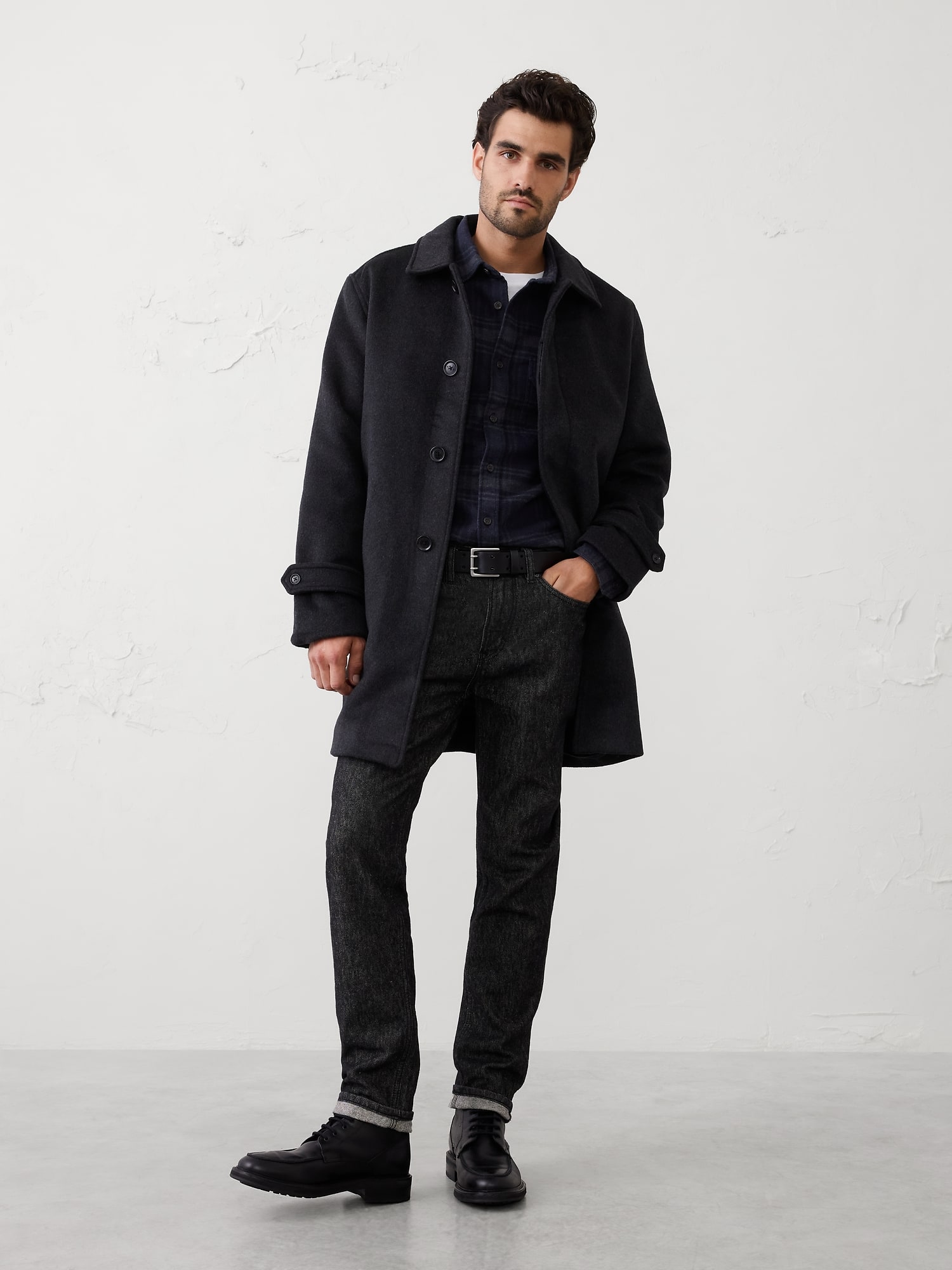 Wool Mac Jacket
