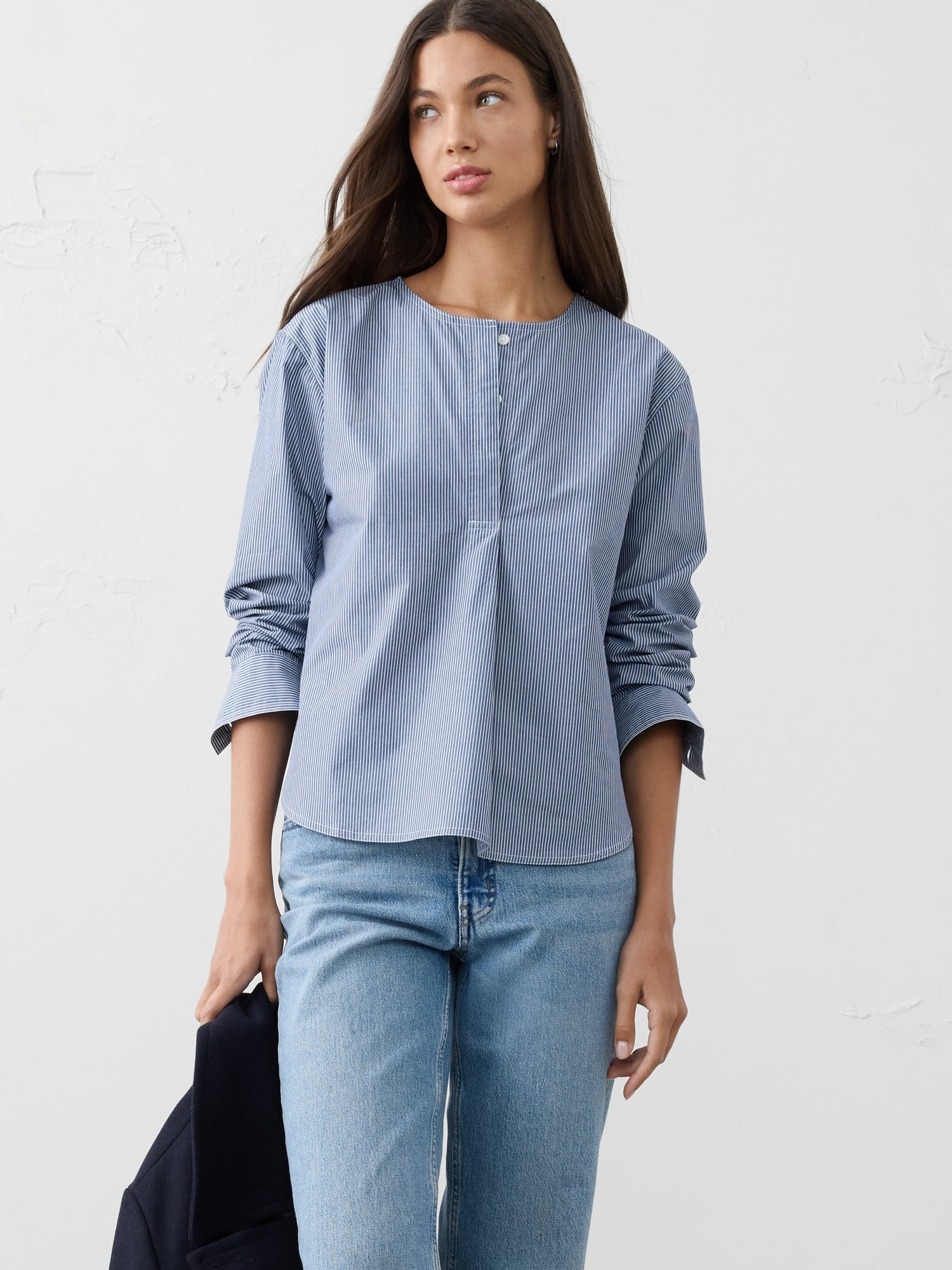 Image number 3 showing, Placket Popover Shirt