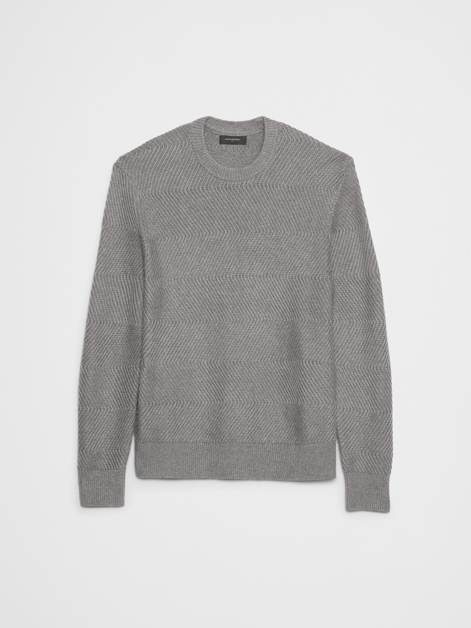 Zigzag Textured Sweater