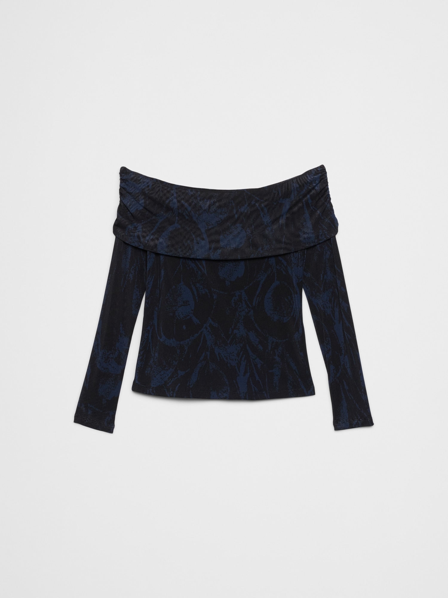 Image number 4 showing, Off-Shoulder Mesh Top