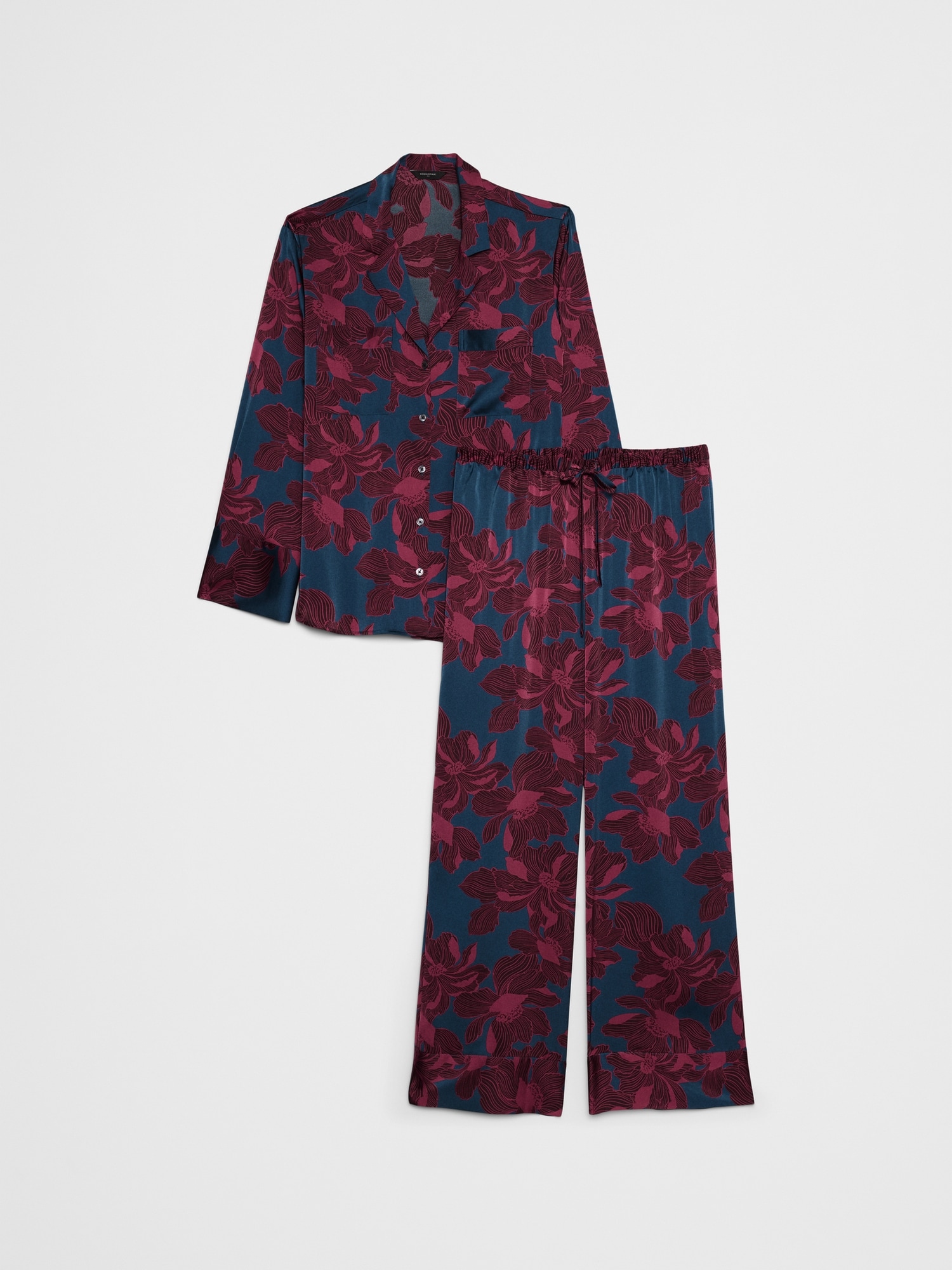 Image number 4 showing, Silky Pajama Set