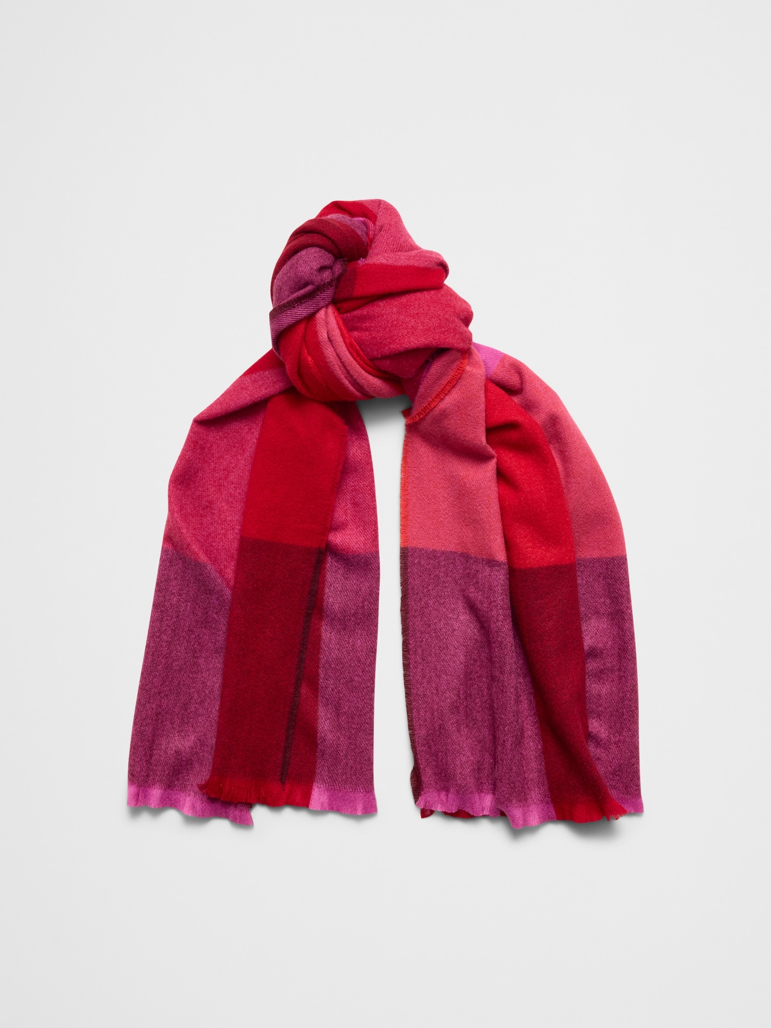 Cozy Scarf - Red Plaid